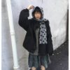 愛心圍巾